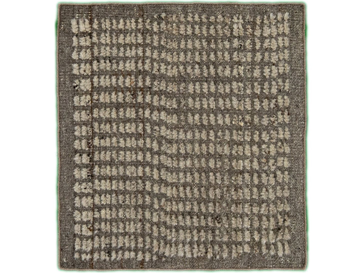 Modern Moroccan Wool Custom Rug