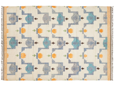 Modern Moroccan Wool Rug 10 X 15