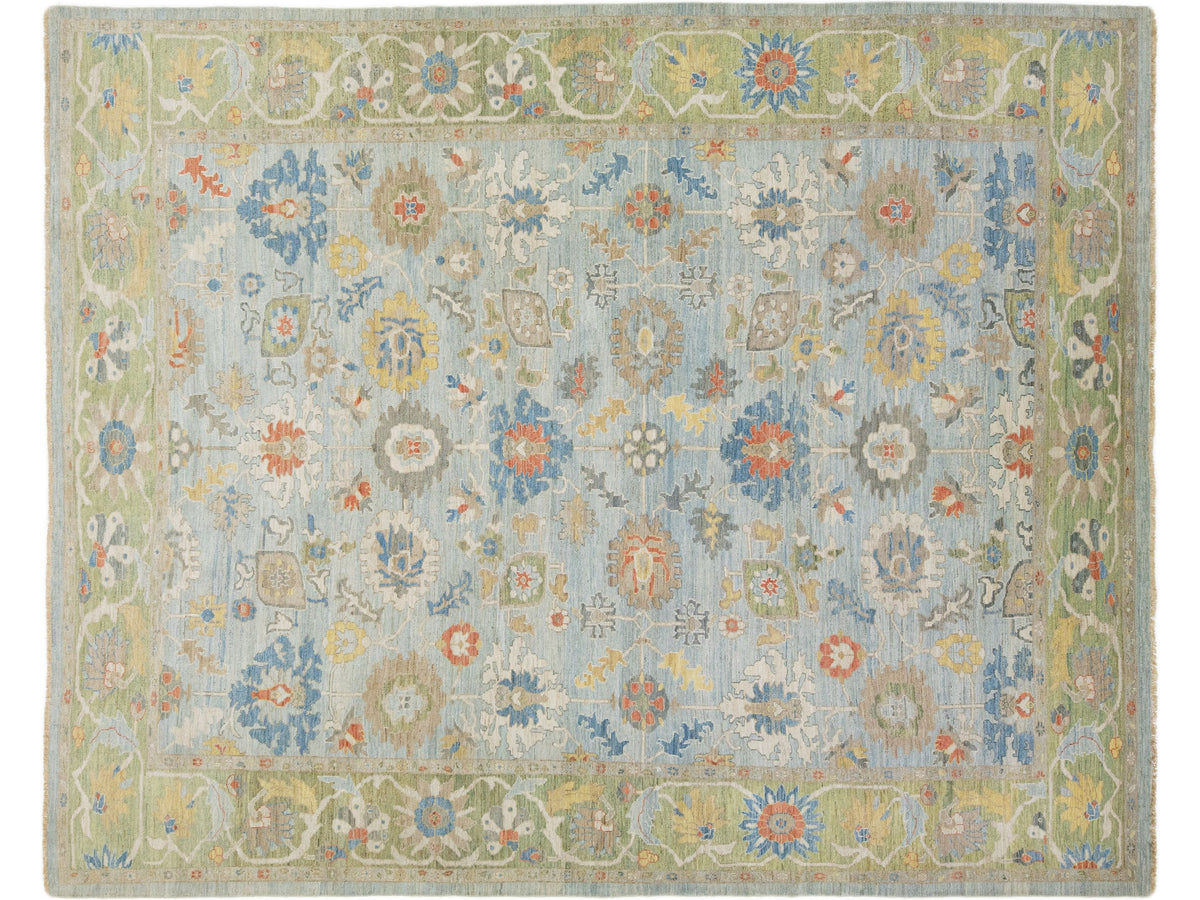 Modern Sultanabad Wool Rug 13 X 16