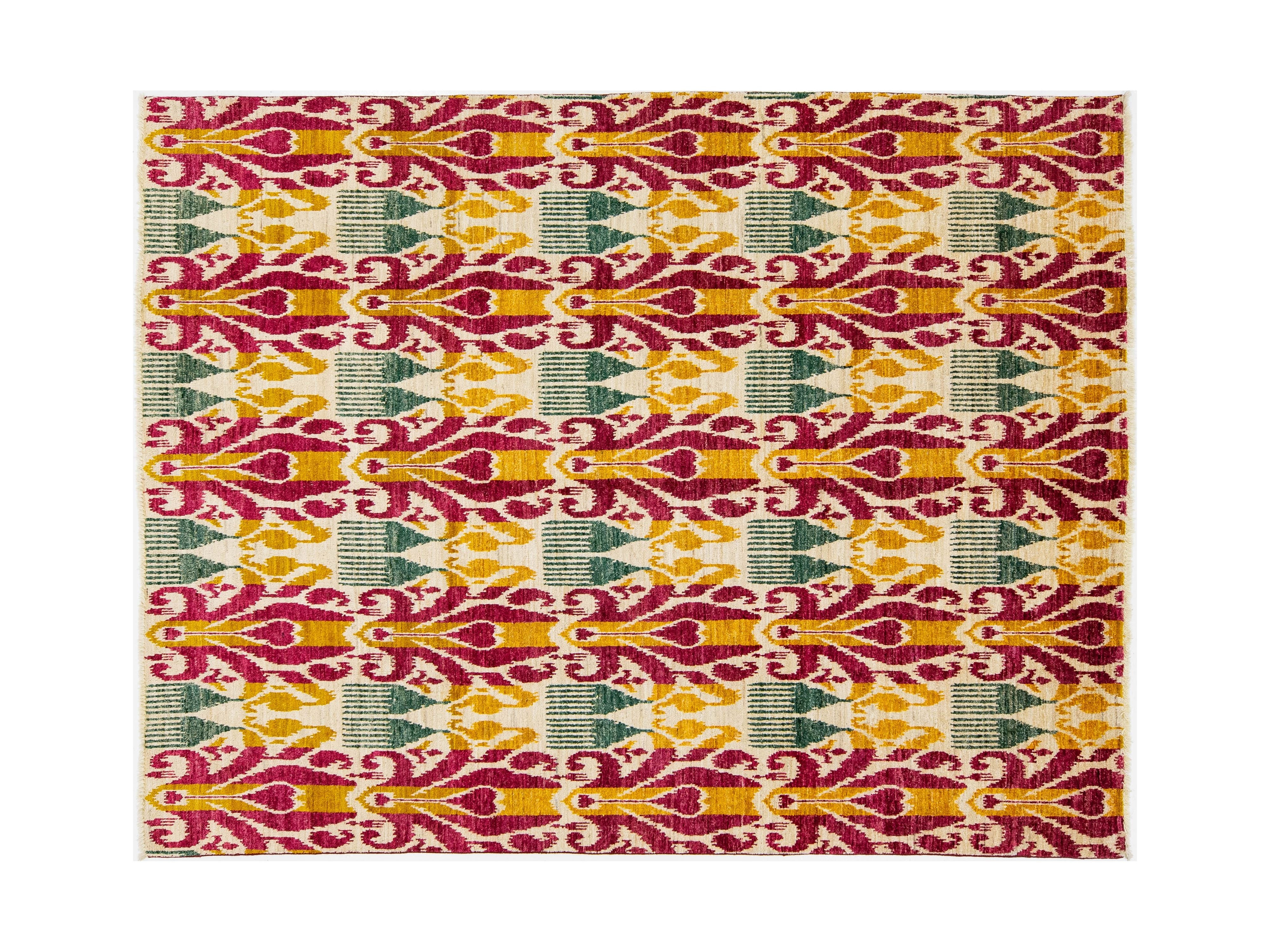 Modern Transitional Wool Rug 8 X 10