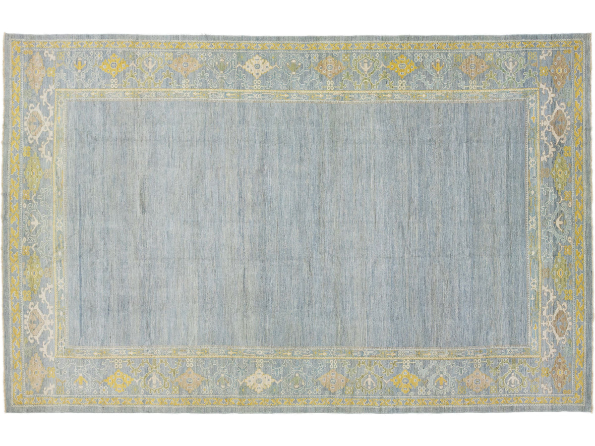 Modern Sultanabad Wool Rug 12 X 19
