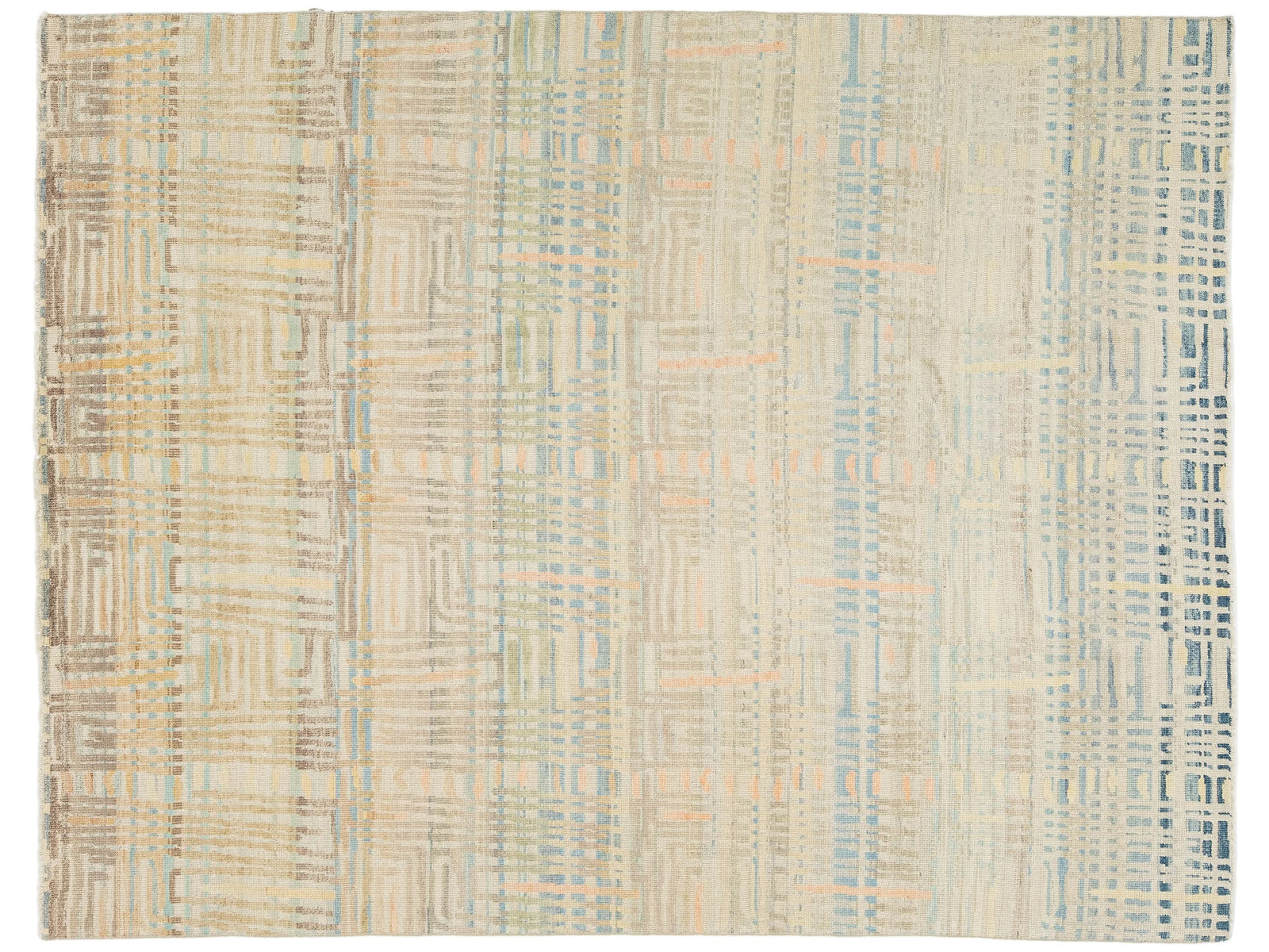 Modern Wool Rug 9 X 12