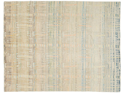 Modern Wool Rug 9 X 12