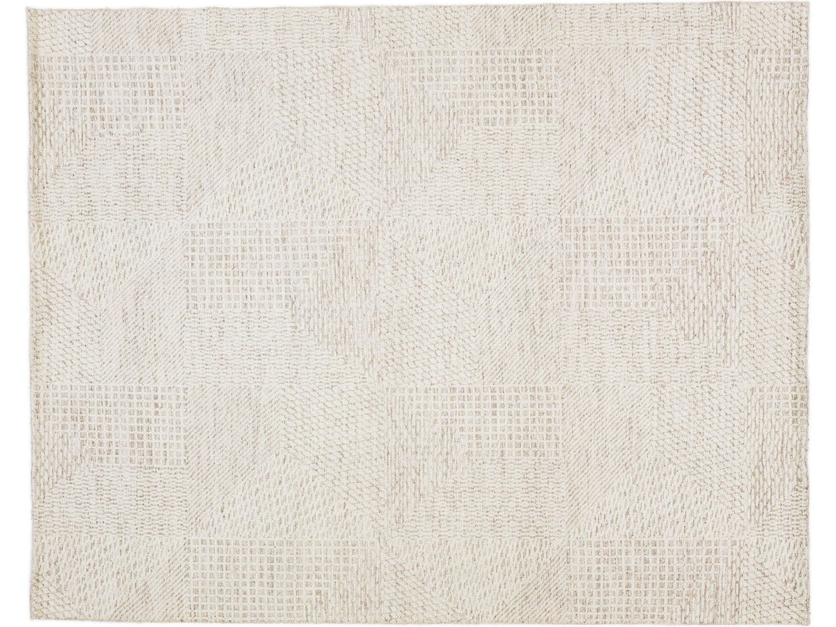 Modern Moroccan Wool Rug 8 X 10