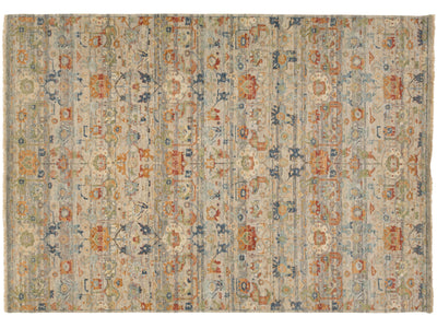 Modern Agra Wool Rug 9 X 14