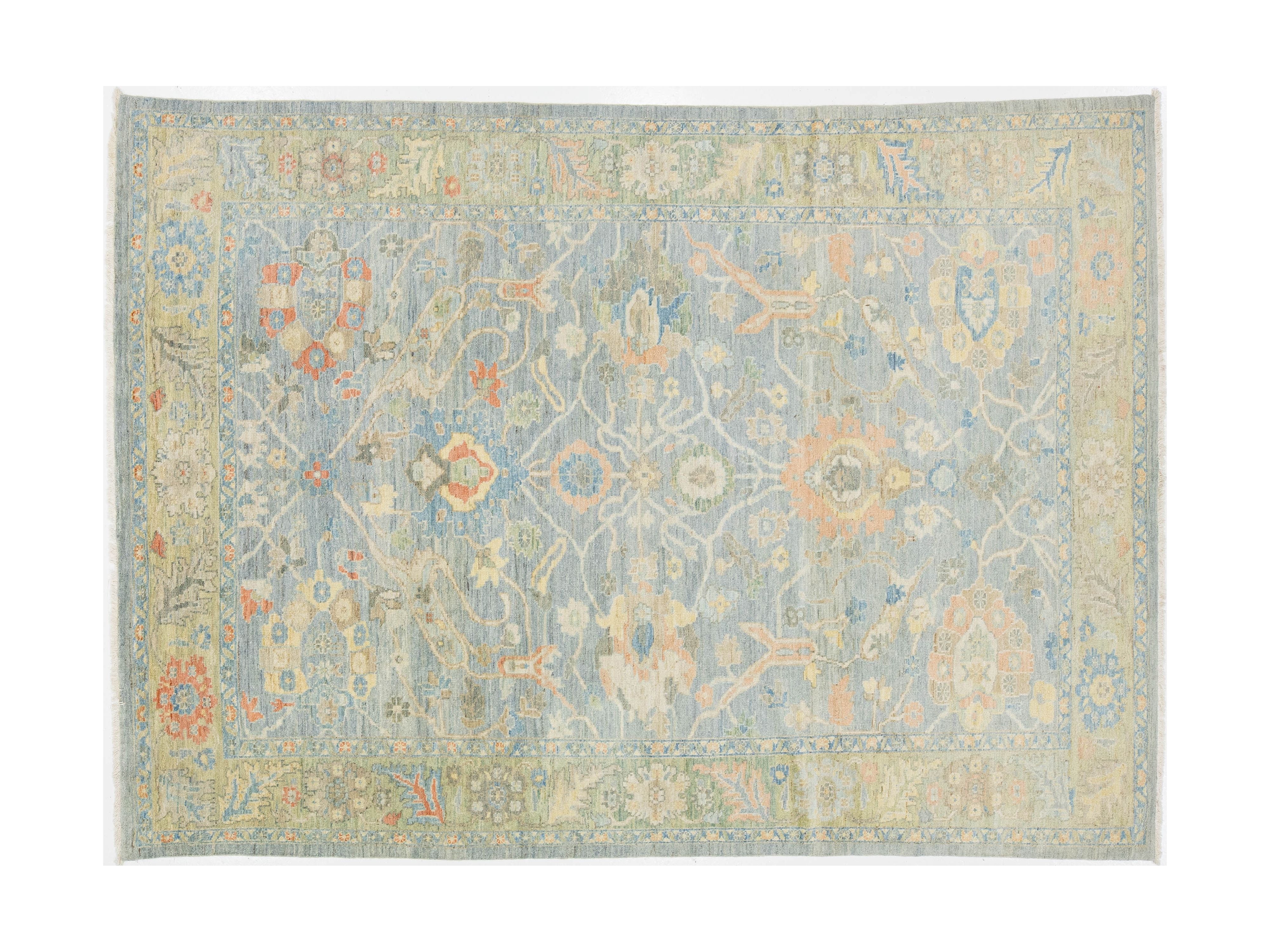 Modern Sultanabad Rug 8 X 11