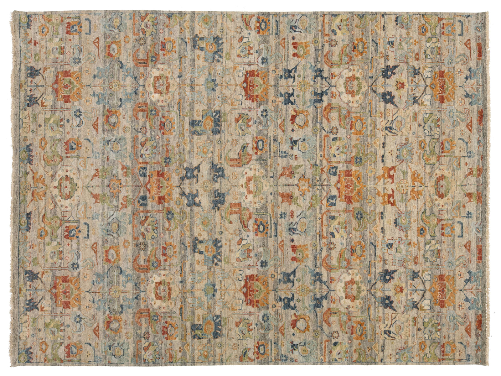 Modern Agra Wool Rug 9 X 12