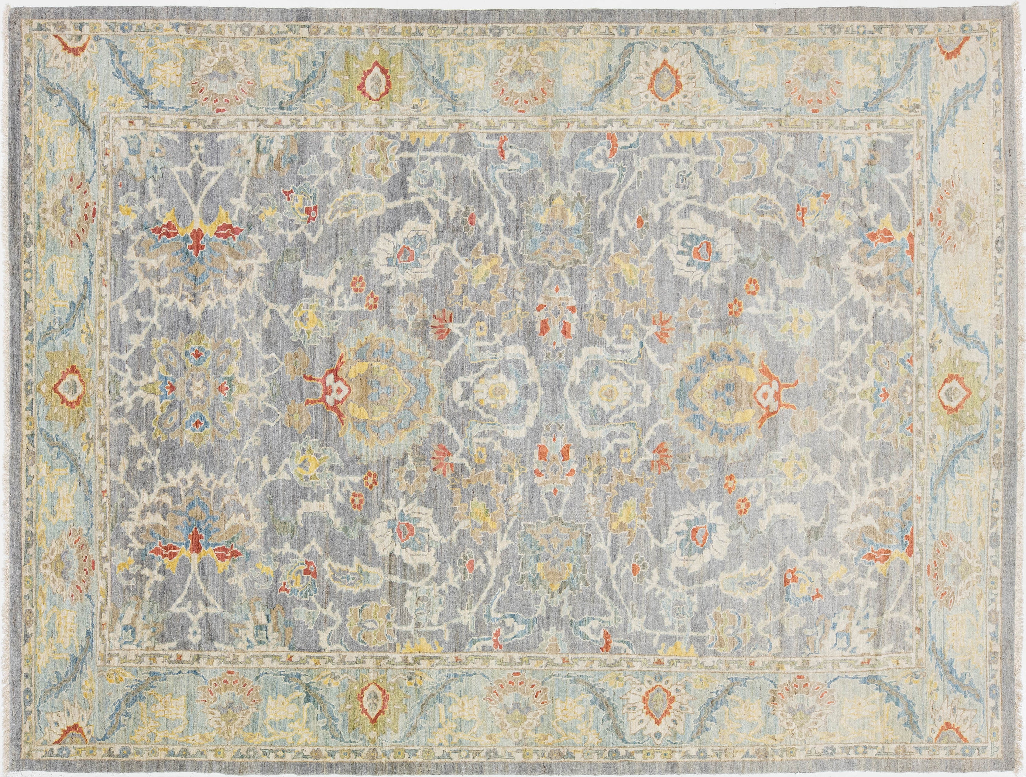 Modern Sultanabad Wool Rug 10 X 14