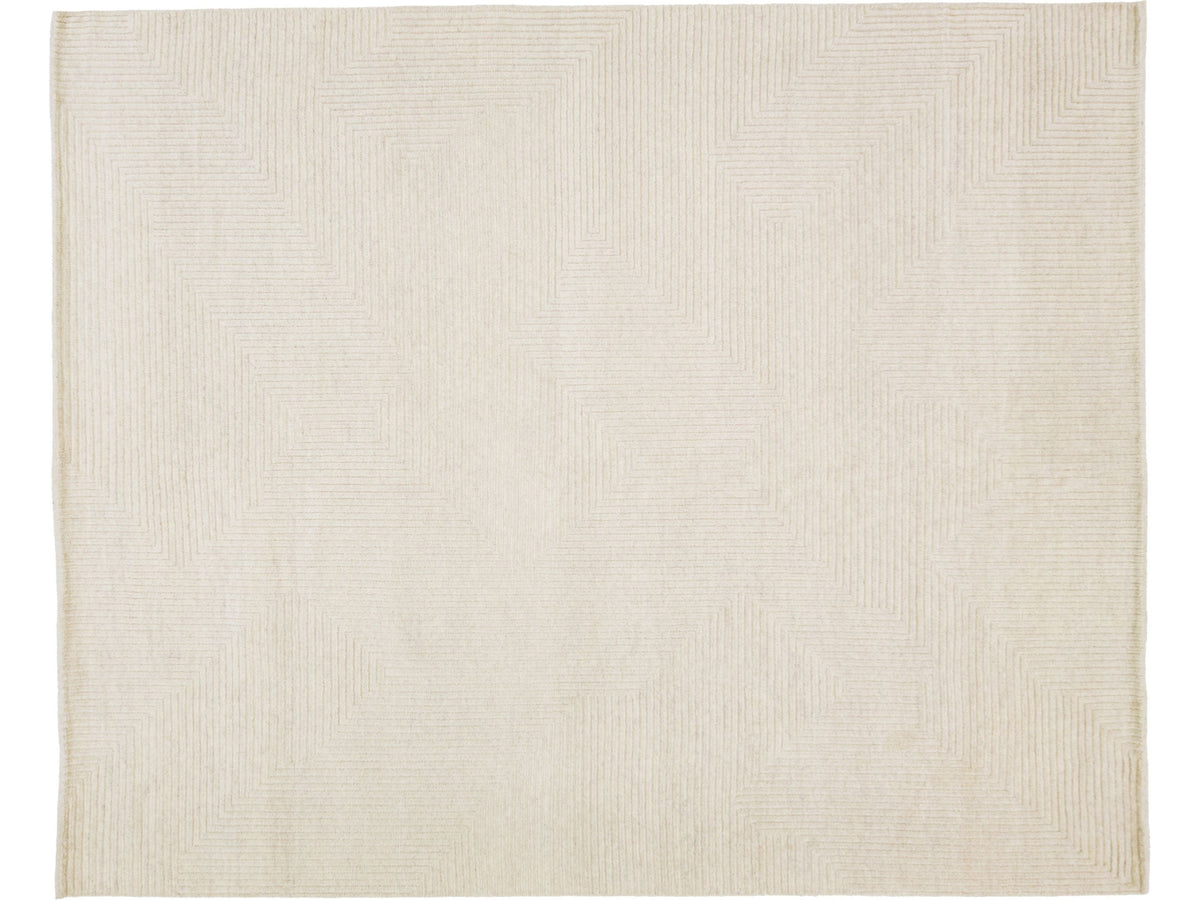 Modern Moroccan Wool Rug 8 X 10