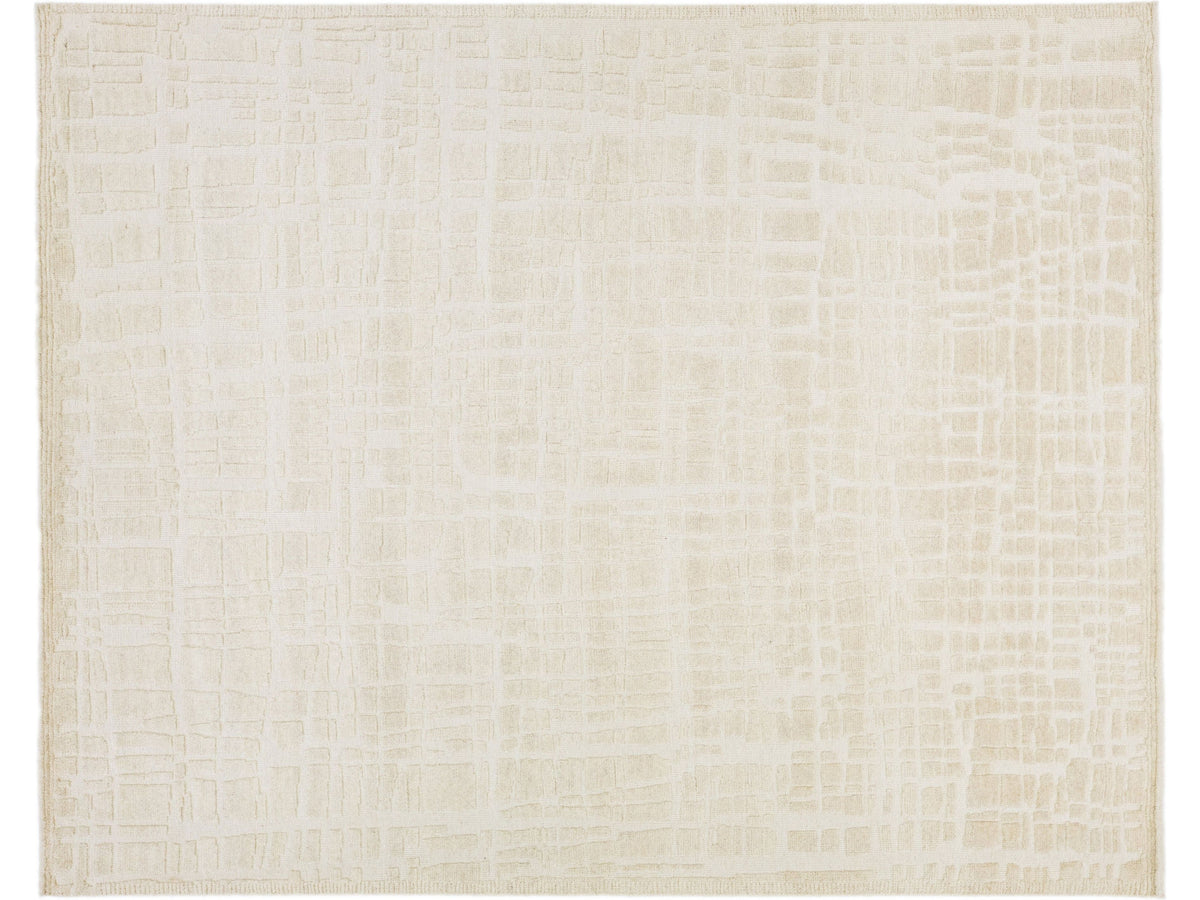 Modern Moroccan Wool Rug 8 X 10