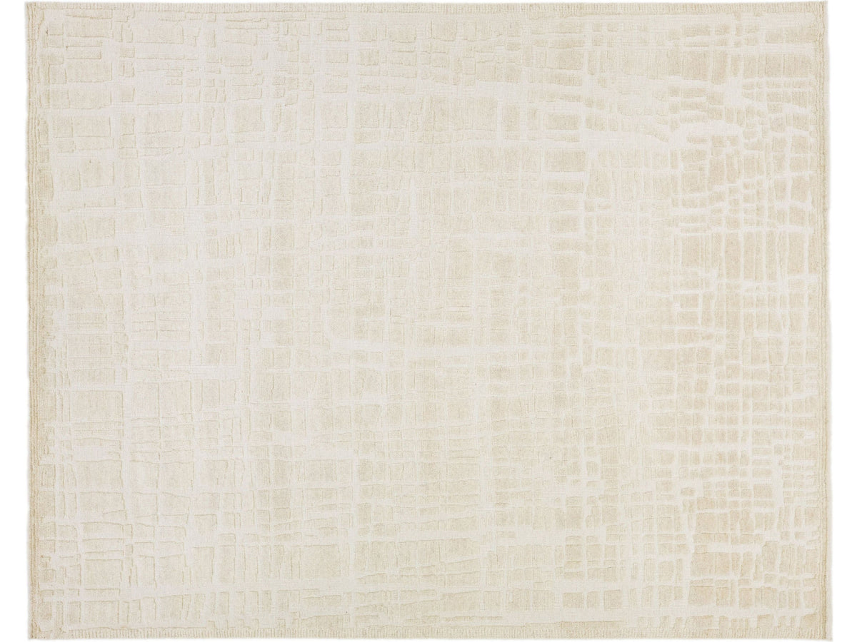 Modern Moroccan Wool Rug 8 X 10