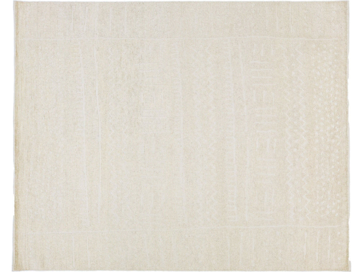 Modern Moroccan Wool Rug 8 X 10