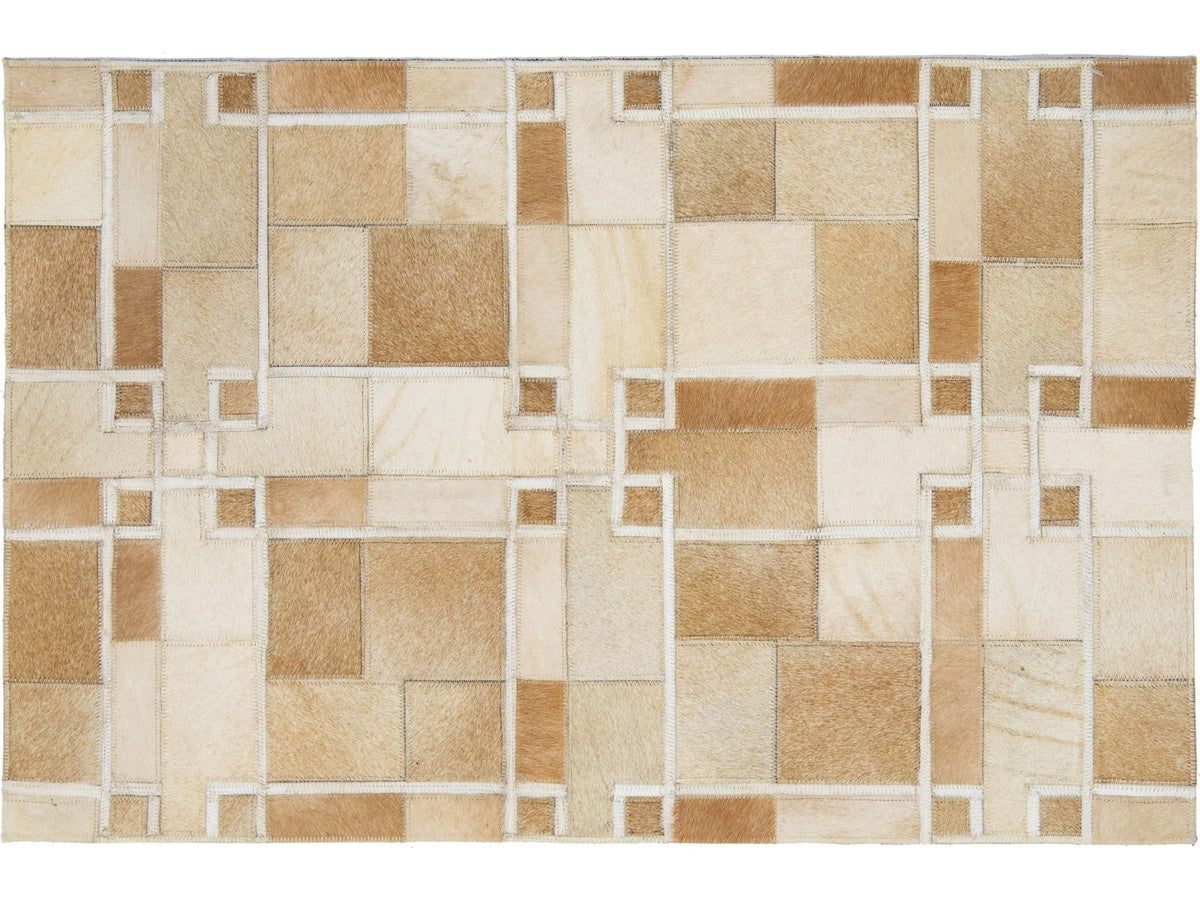 Modern Cowhide Custom Rug