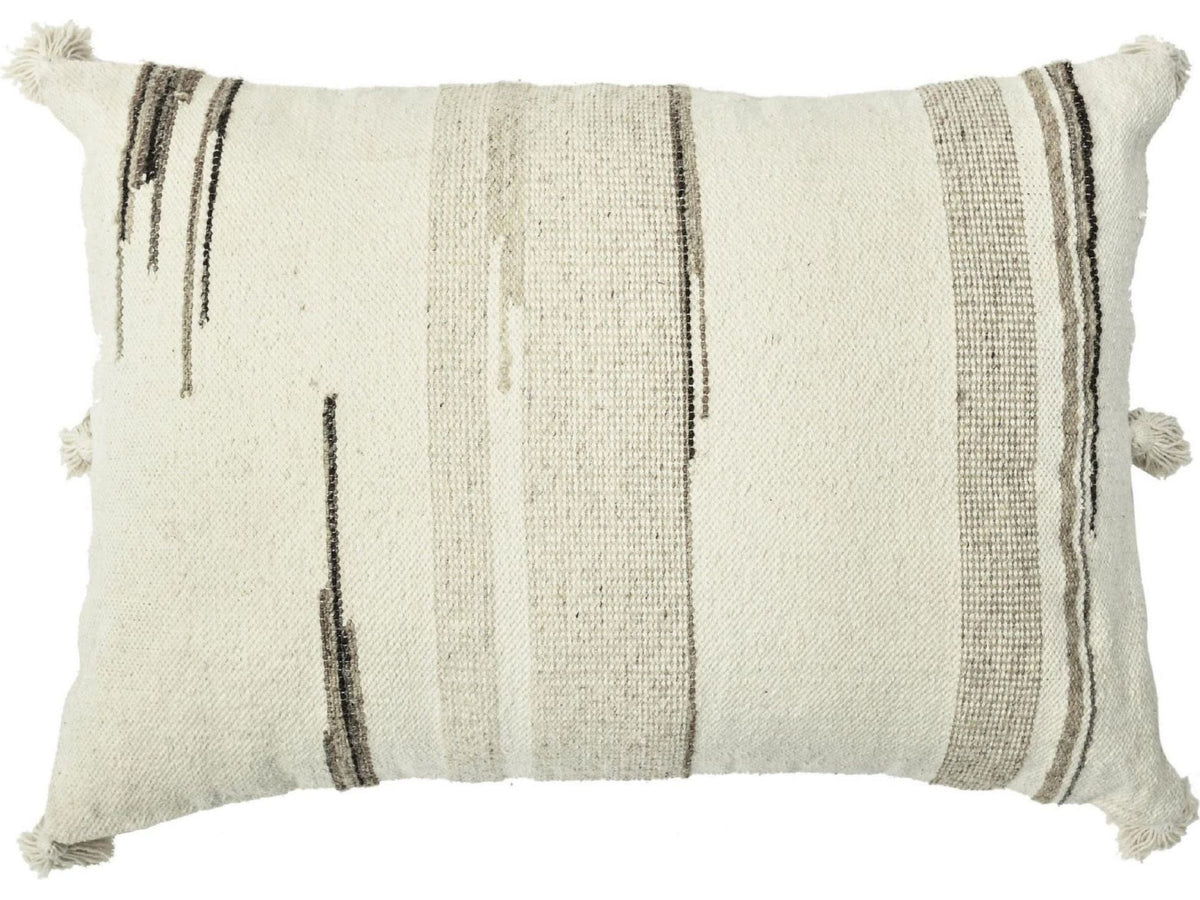 Modern Wool and Cotton Pillow