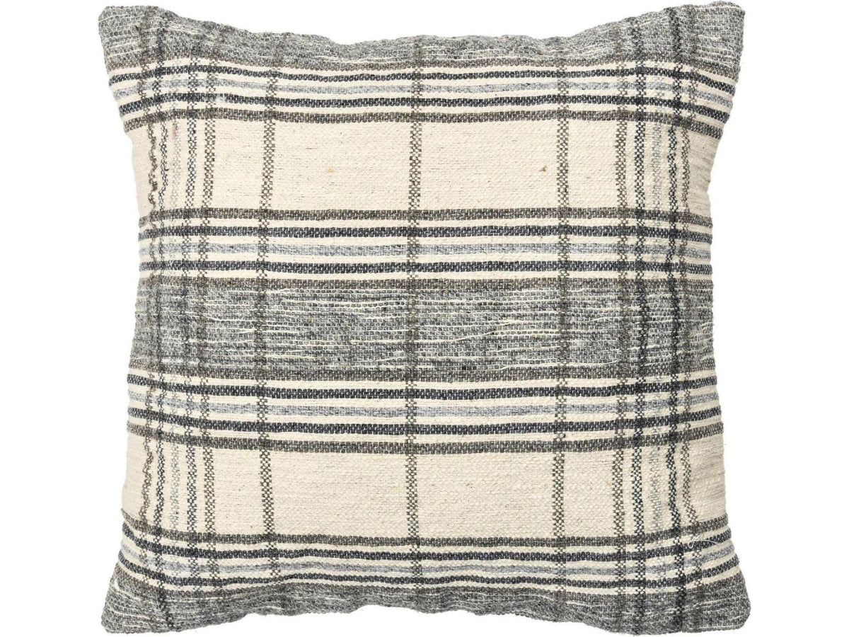Modern Wool and Cotton Pillow