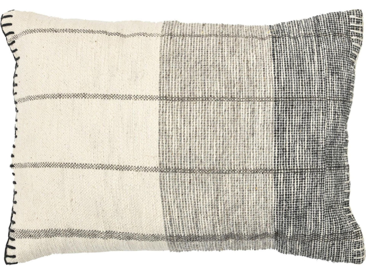 Modern Wool and Cotton Pillow