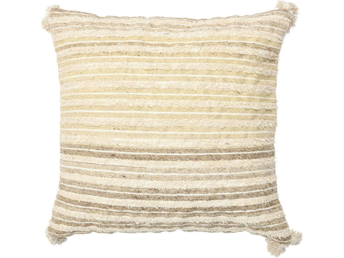 Modern Wool and Cotton Pillow