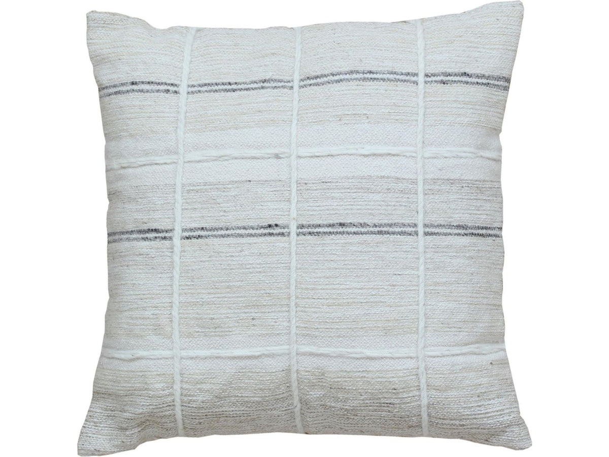 Modern Wool and Cotton Pillow