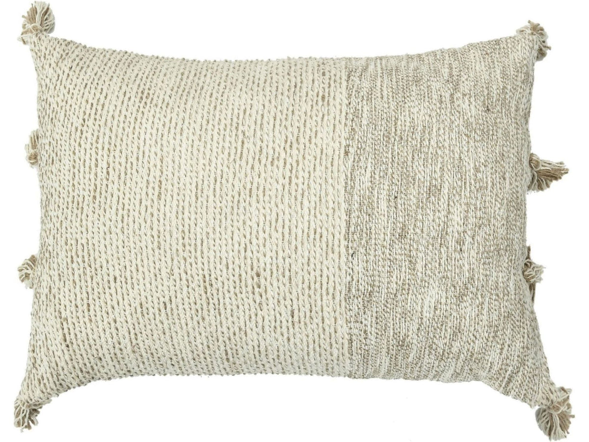 Modern Wool and Cotton Pillow