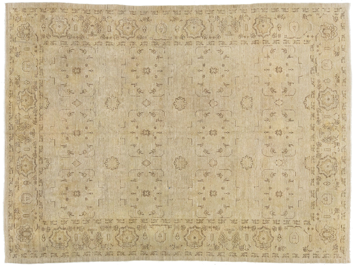 Modern Indian Wool Rug 8 X 10
