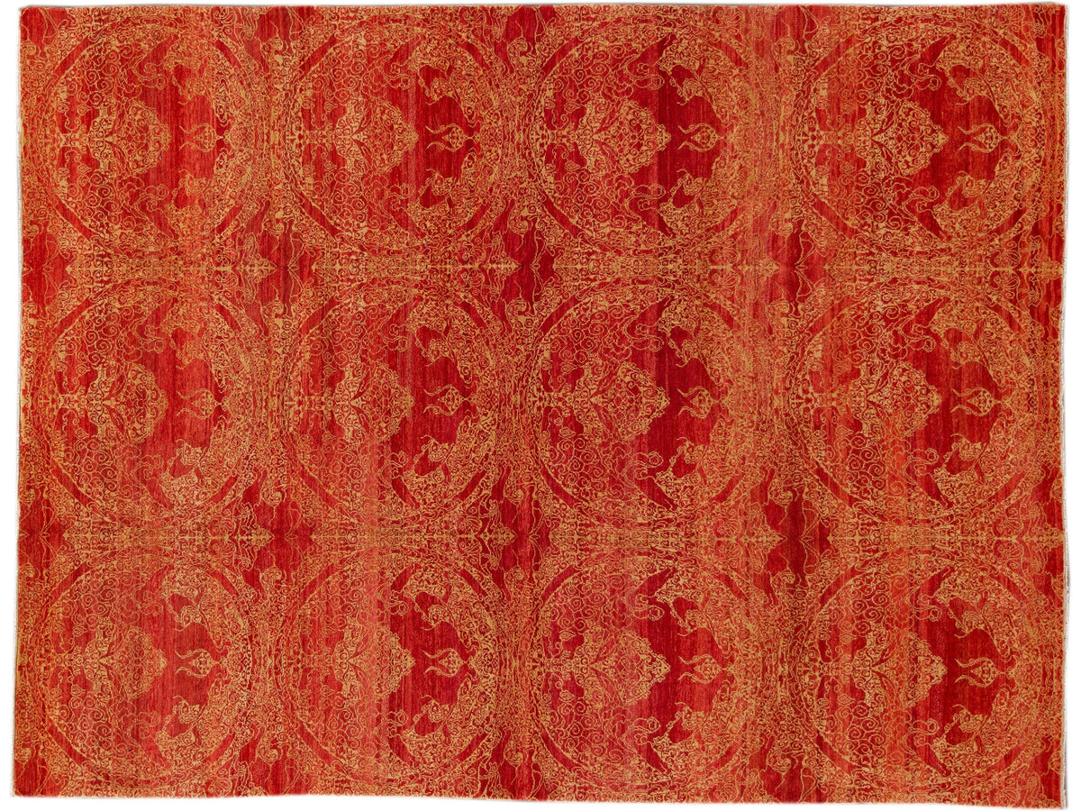 Modern Spanish Wool Rug 8 X 10