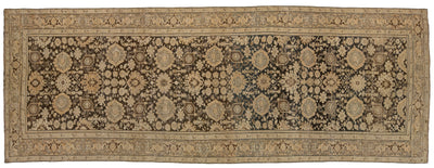 Antique Karabagh Wool Rug 7 X 18