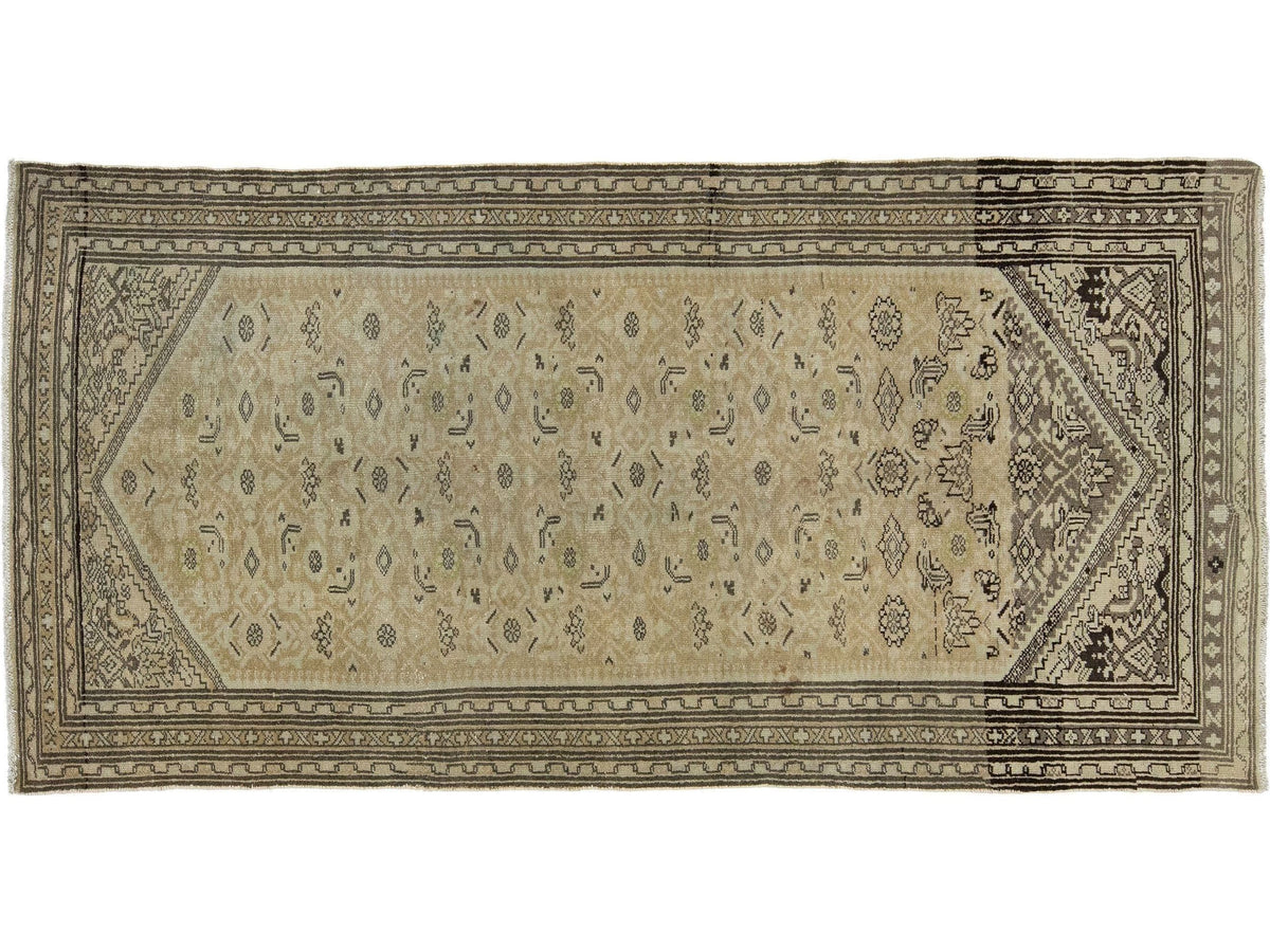 Antique Malayer Wool Rug 5 X 9