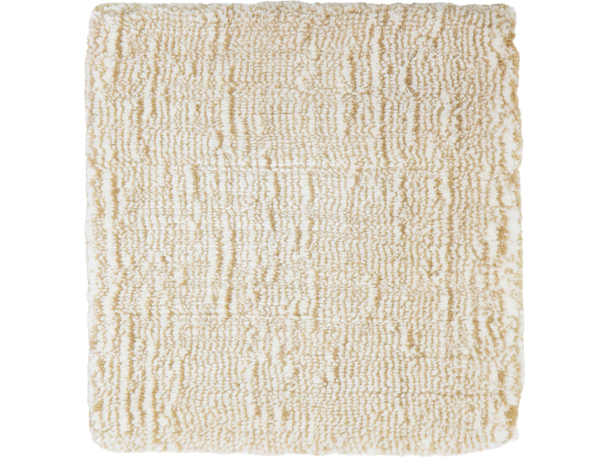 Modern Viscose and Wool Custom Rug