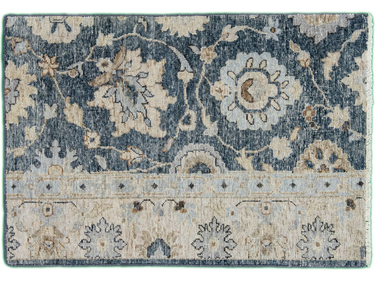 Modern Tabriz Style Wool Custom Rug