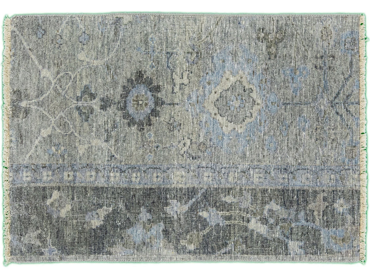 Modern Tabriz Style Wool Custom Rug