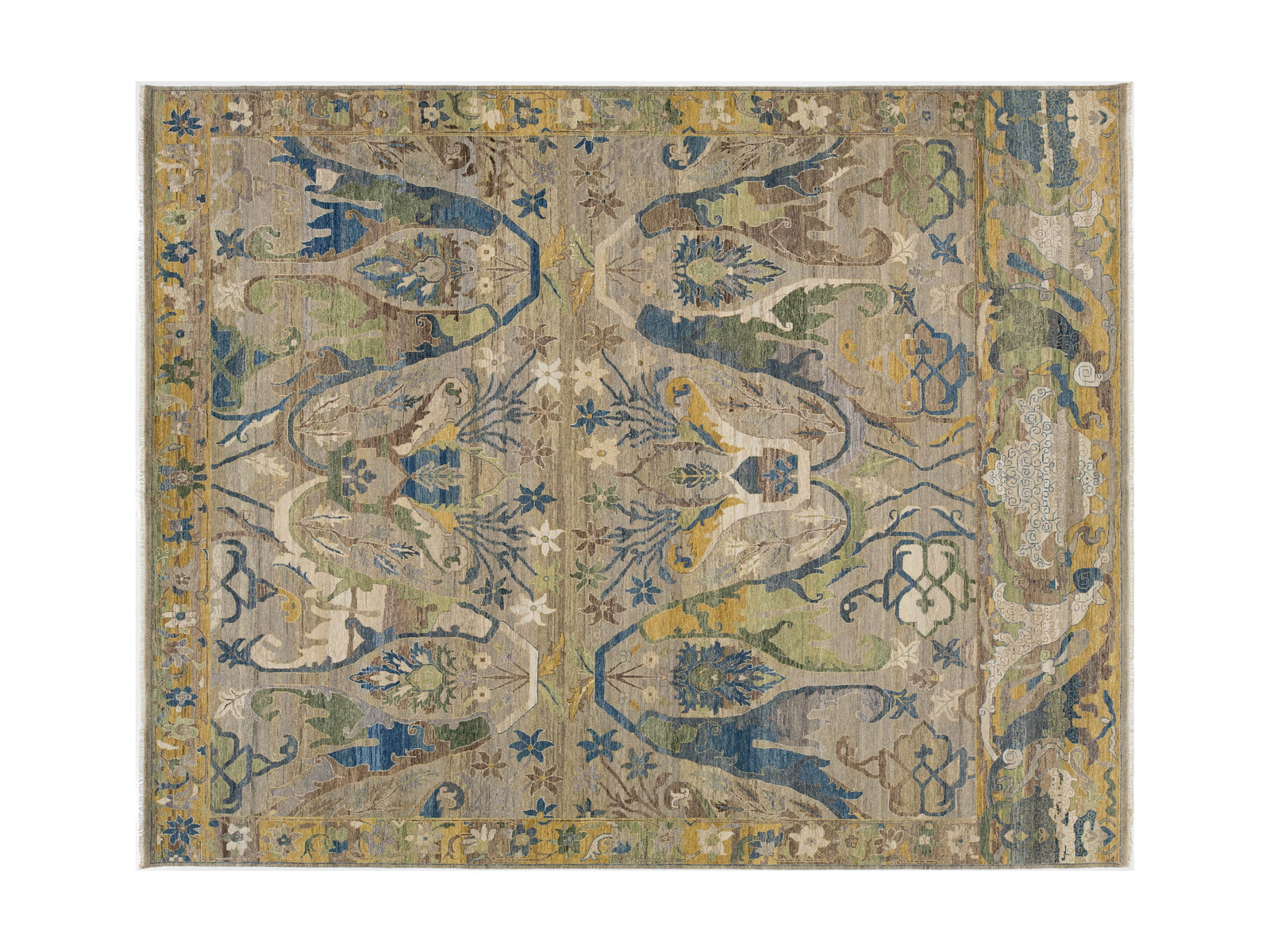 Modern Bidjar Wool Rug 12 X 15
