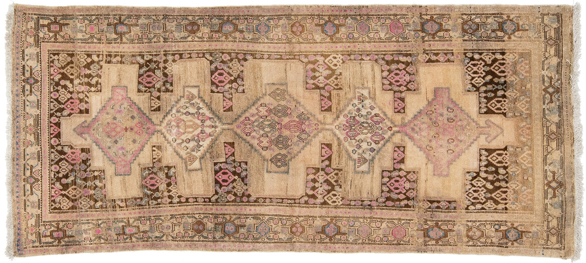 Vintage Wool Rug 4 X 8