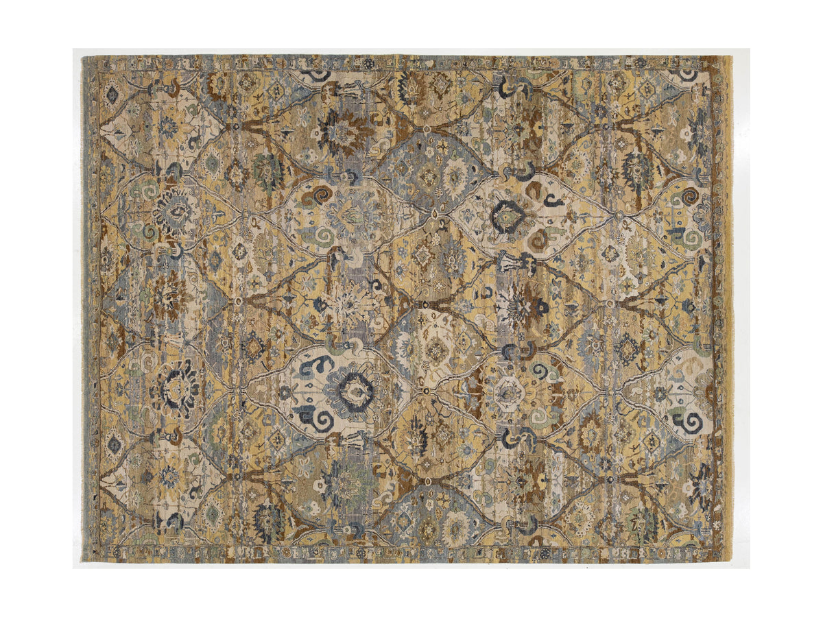 Modern Transitional Wool Rug 12 X 15