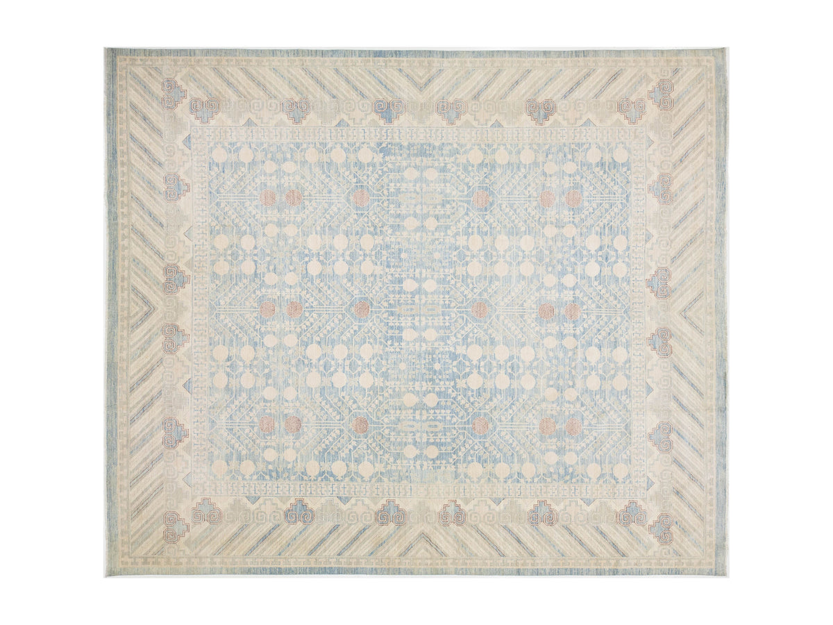 Modern Khotan Wool Rug 16 X 19