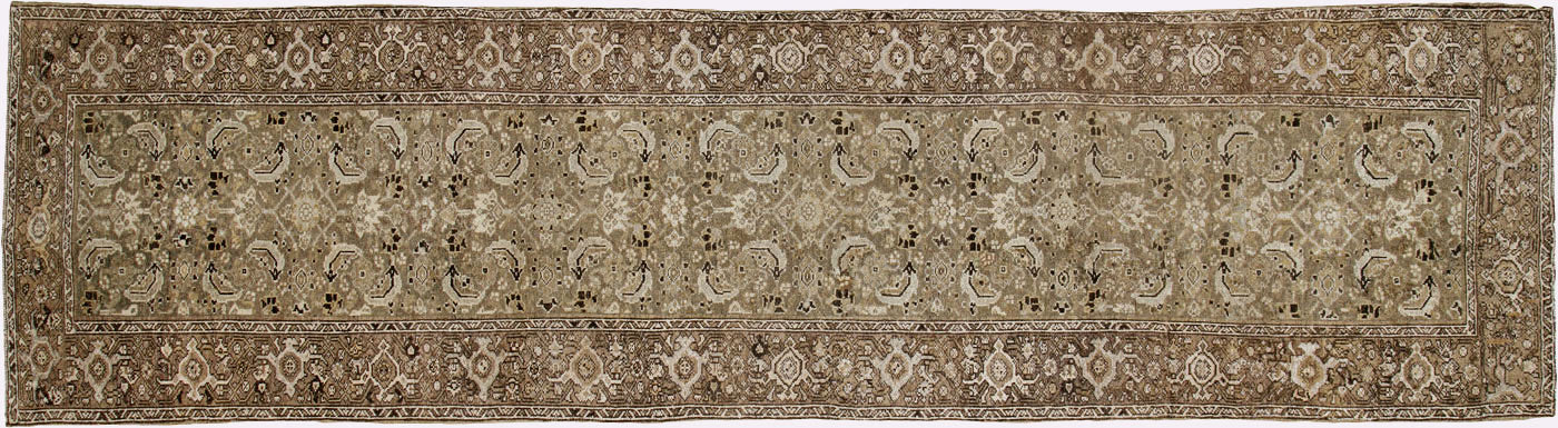 Vintage Malayer Wool Runner 3 X 13