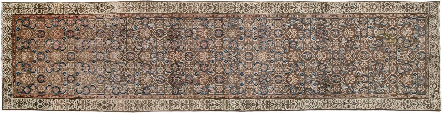 Vintage Malayer Wool Runner 3 X 13