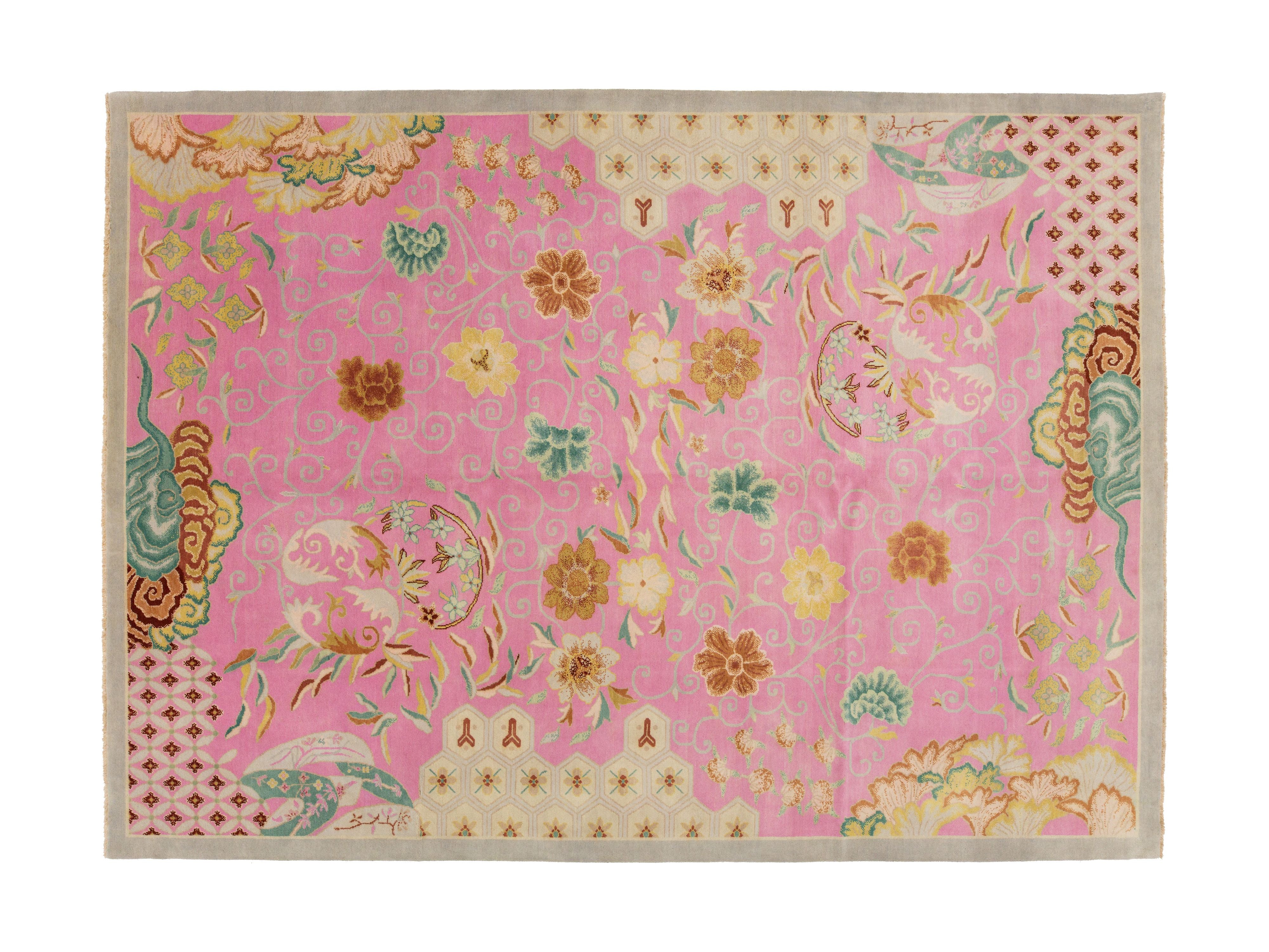 Modern Art Deco Rug 9 X 12