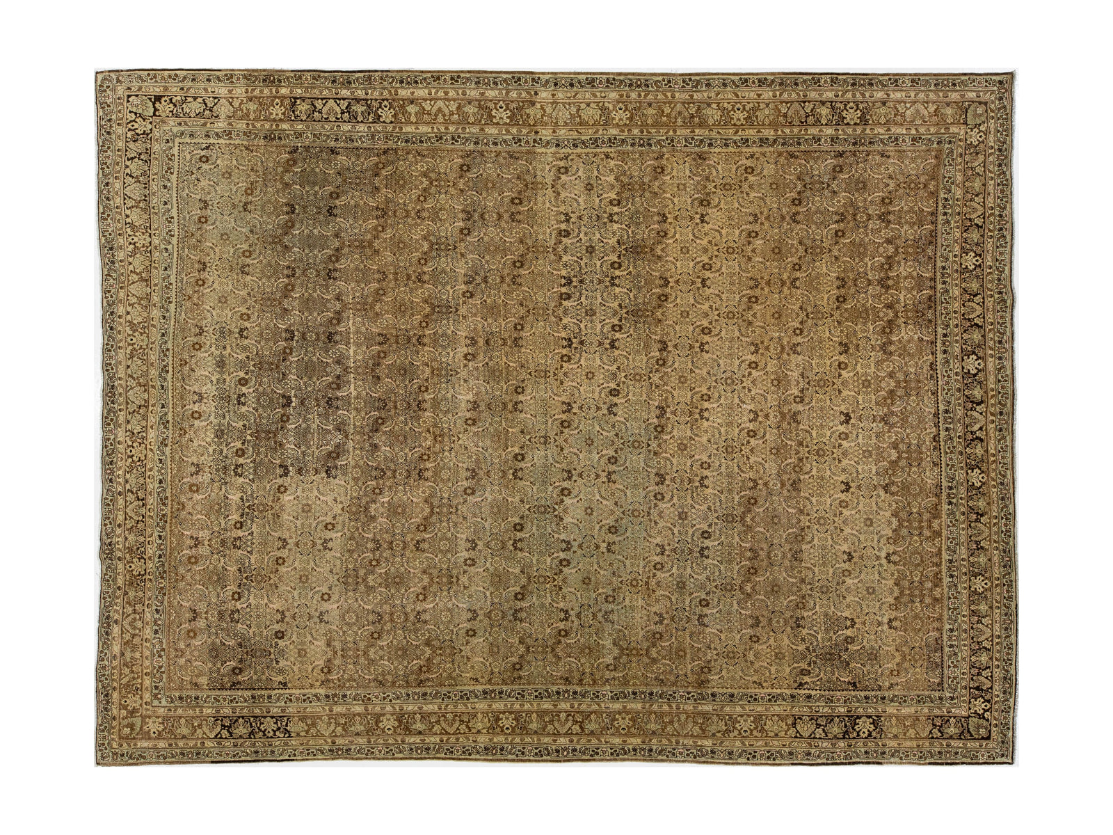 Antique Bidjar Wool Rug 11 X 14