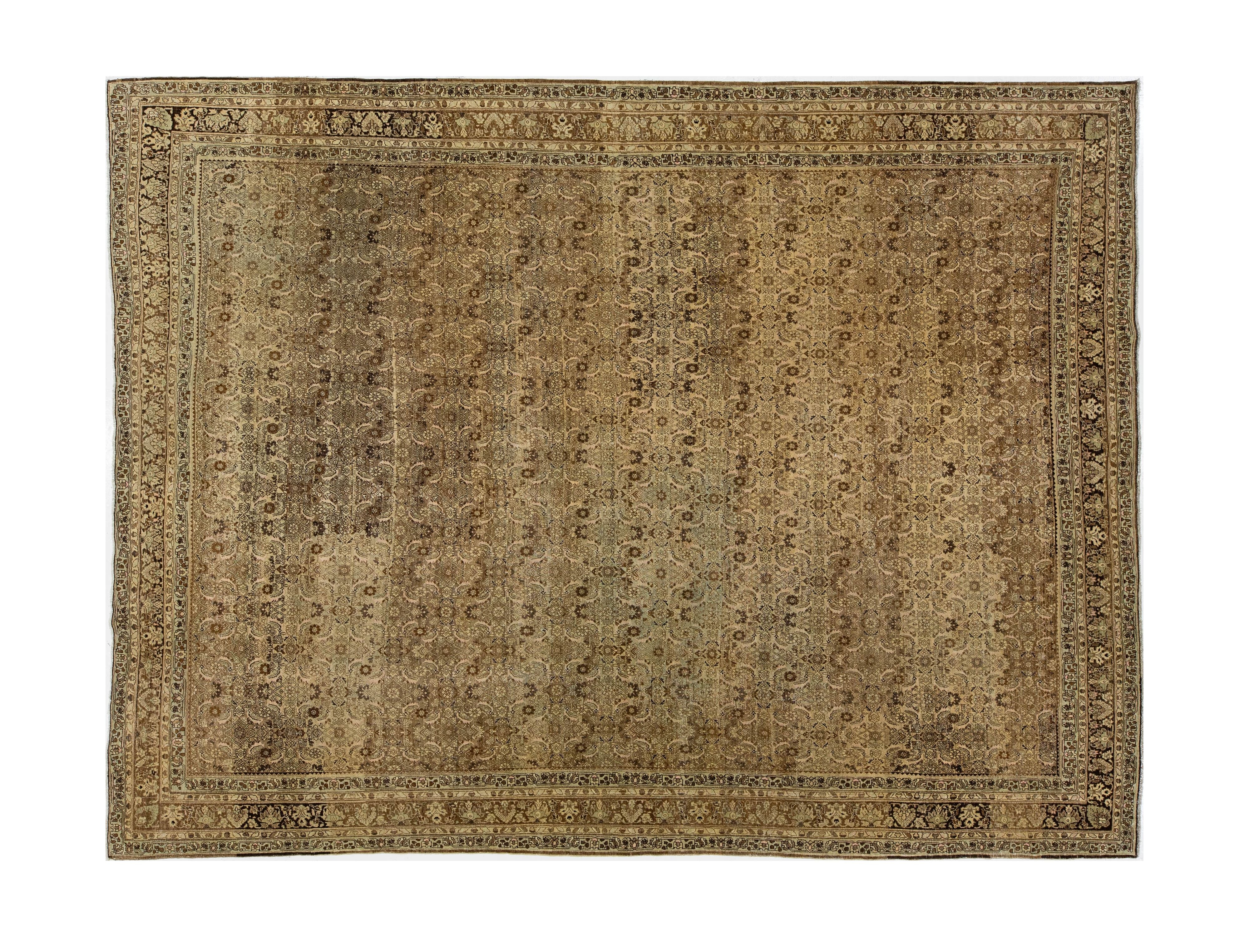 Antique Bidjar Wool Rug 11 X 14
