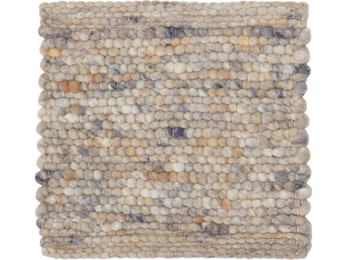 Modern Felted Wool Custom Rug