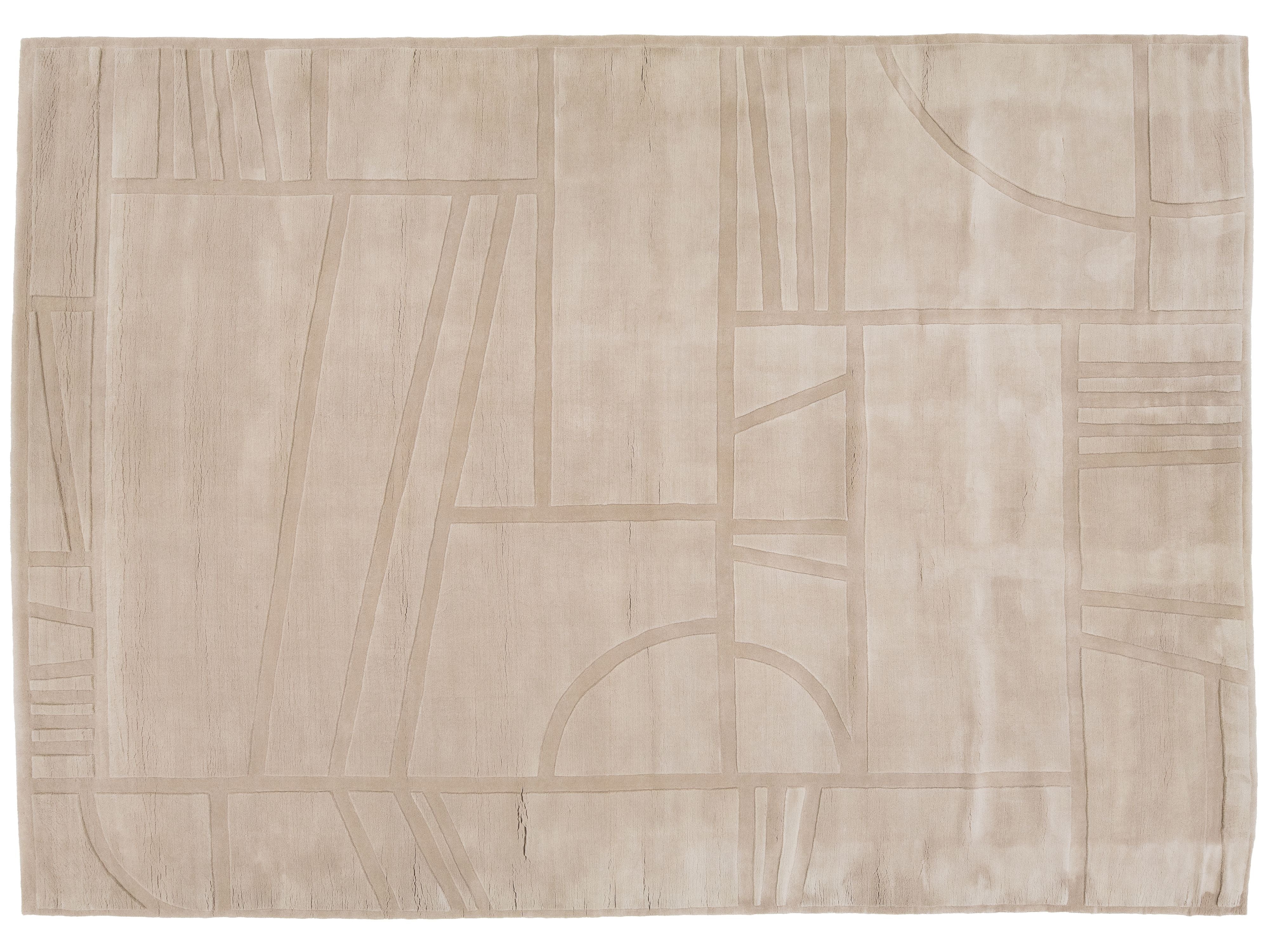 Modern Wool Rug 10 X 14