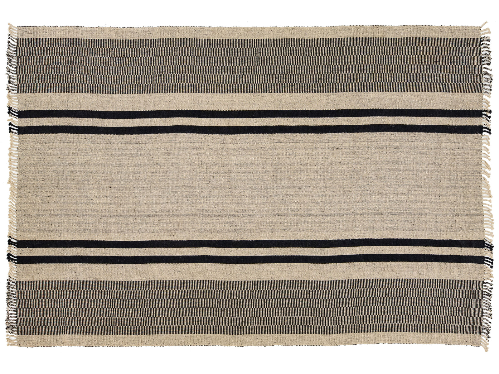 Modern Kilim Flatweave Wool Rug 10 X 15