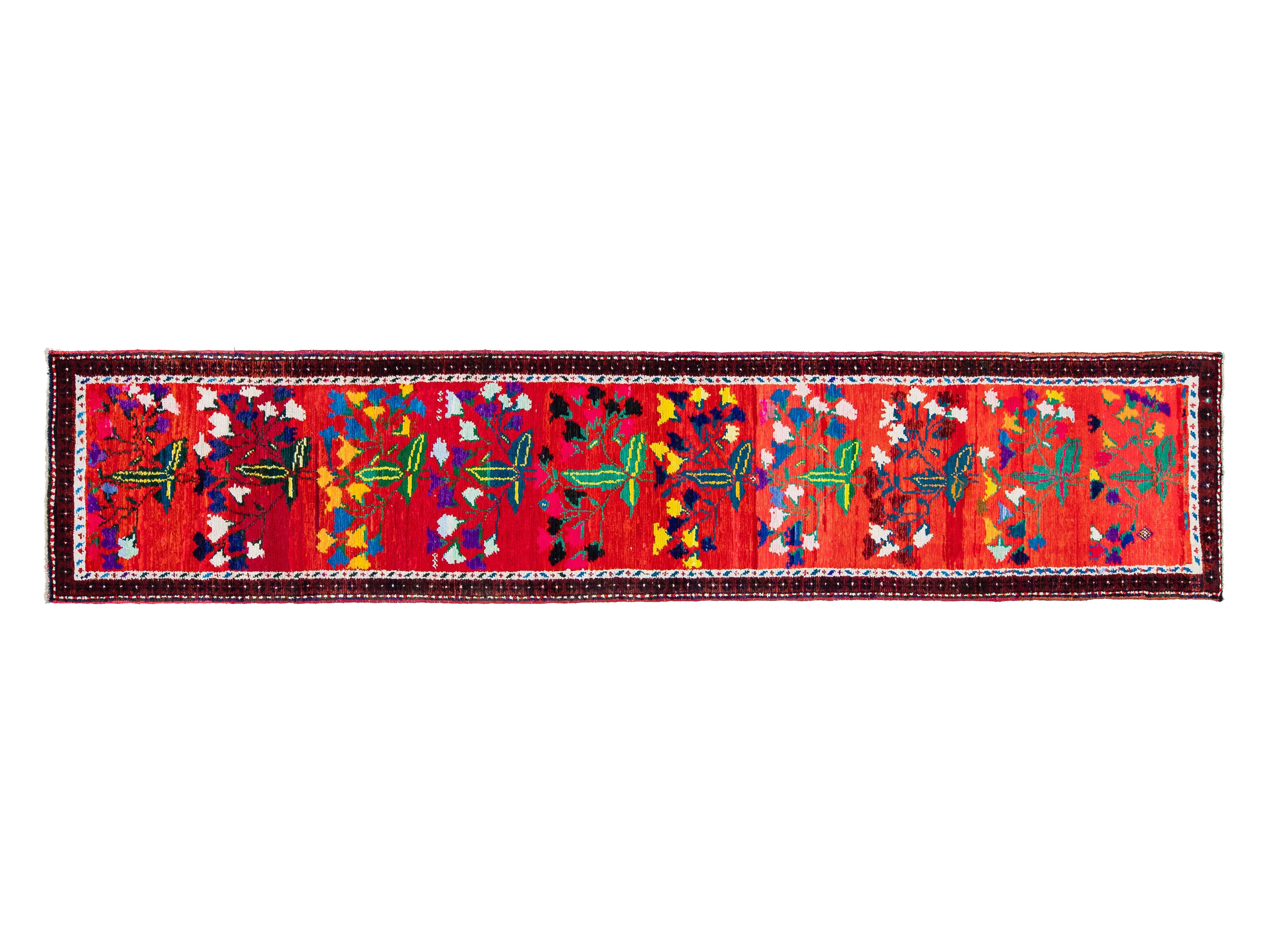 Modern Turkish Wool Runner 3 X 12
