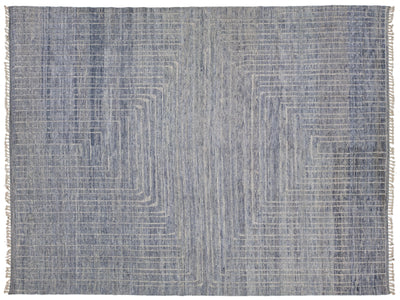 Modern Moroccan Wool Rug 12 X 16