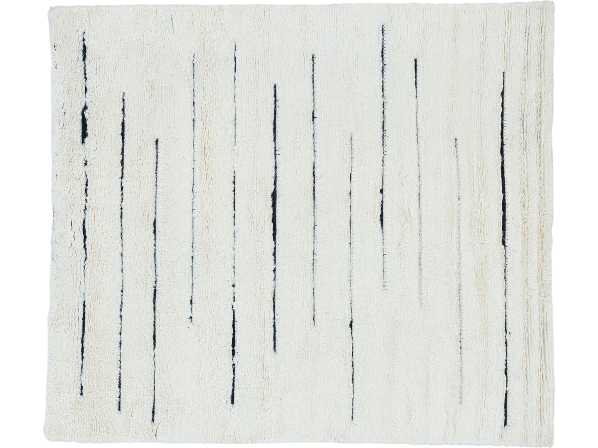 Modern Safi Collection Wool Rug 8 X 10
