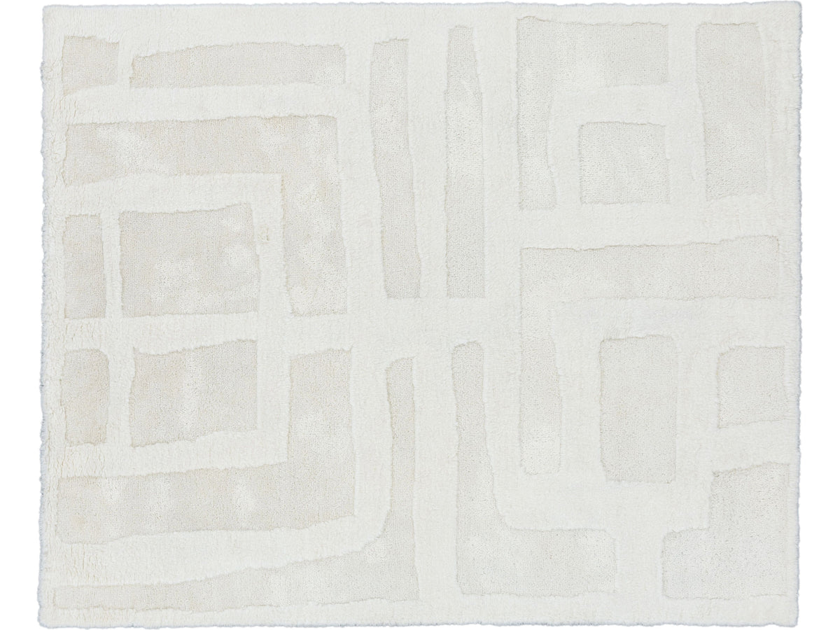 Modern Safi Collection Wool Rug 8 X 10