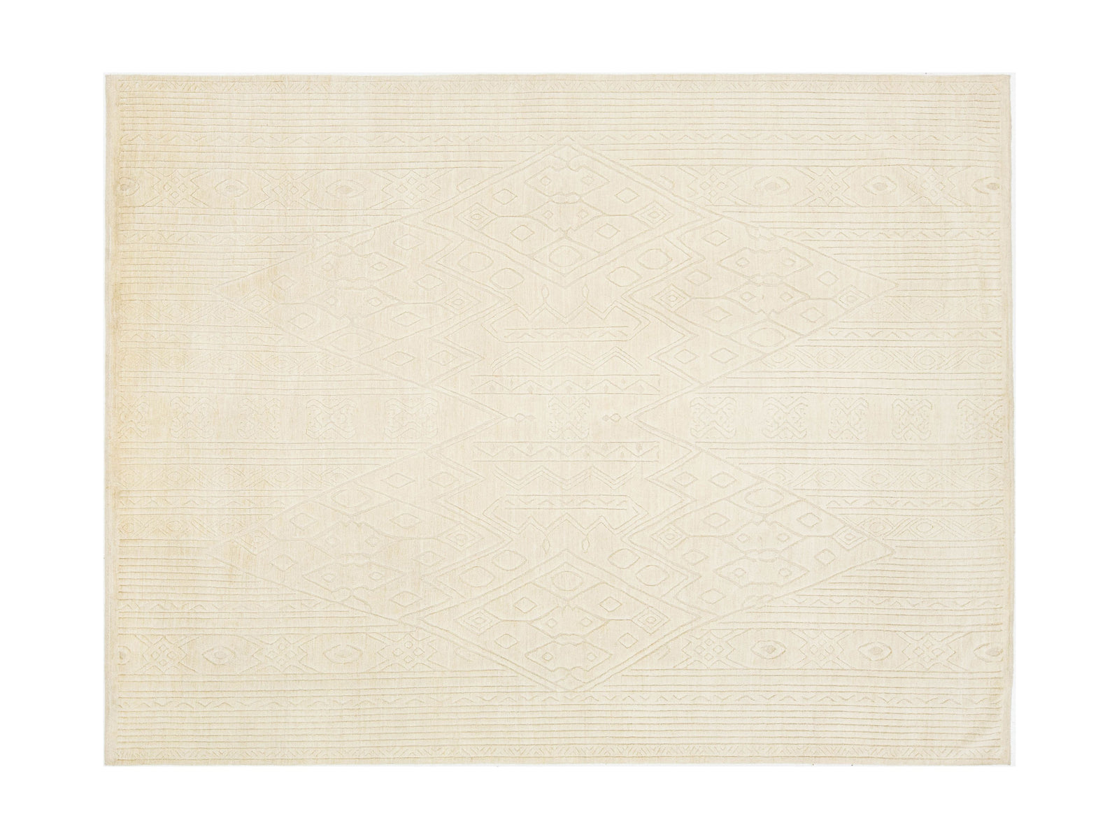 Modern Wool Rug 9 X 12