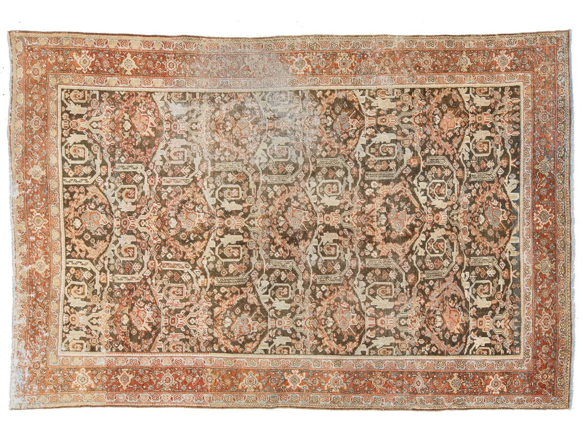 Antique Wool Rug 7 X 10