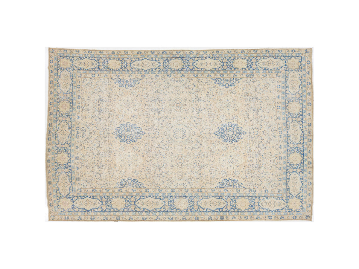 Antique Kerman Wool Rug  10 X 15