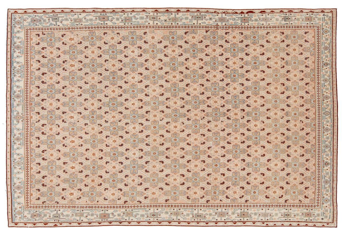 Antique Wool Rug 5 X 8